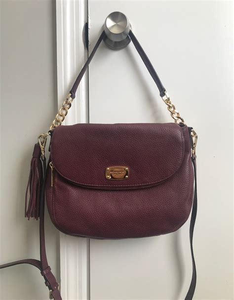 michael kors black side bag|michael kors maroon crossbody bag.